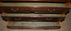 English oak early 19th century period chest of drawers