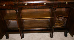Empire mahogany antique buffet