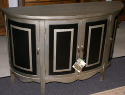 Pulaski Furniture Company Accents Aurora Credenza with Faux Crocodile panels 