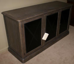 bernhardt belgian oak entertainment console bn337-860m