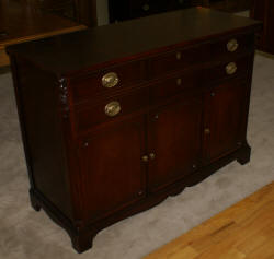 mahogany antique duncan phyfe junior buffet