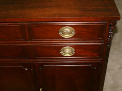 mahogany antique duncan phyfe junior buffet