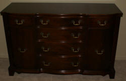 Georgetown Galleries solid mahogany antique buffet
