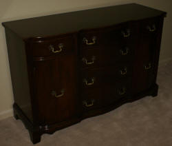 Georgetown Galleries solid mahogany antique buffet