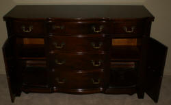 Georgetown Galleries solid mahogany antique buffet