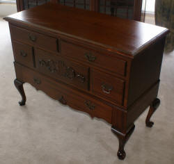 Lane queen anne mahogany cedar chest