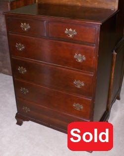 antique mahogany chest