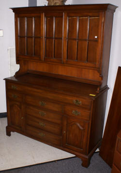 Henkel Harris solid cherry china cabinet