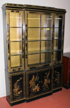 asian drexel china cabinet 