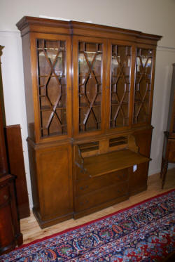 antique mahogany china cabinet