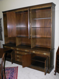 antique mahogany china cabinet