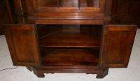 statton solid cherry corner cabinet 