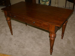 Sligh furniture company inlaid cherry desk