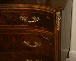 French carved walnut dresser