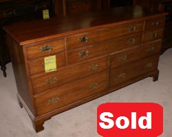 solid black wild cherry Henkel Harris dresser