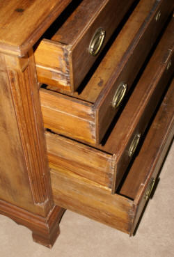 19th Century period  cherry dresser