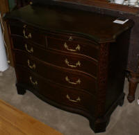 Century Furniture mahogany Chinese Chippendale dresser