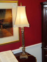 image of Venetian mirror lamp