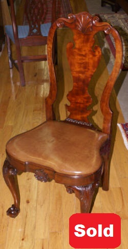Winterthur Museum Philadelphia Queen Anne side chair