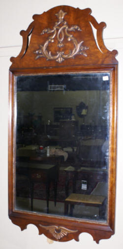 kindel mahogany mirror