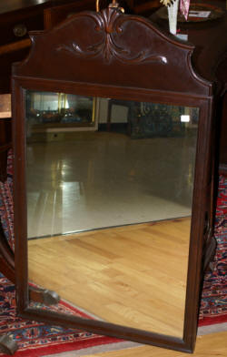 antique mahogany mirror