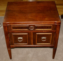 Walnut Drexel night stand