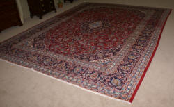 handmade persian kashan rug