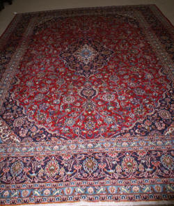 handmade persian kashan rug