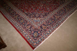 handmade persian kashan rug