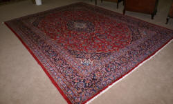 handmade persian Kashan rug