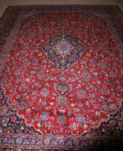 antique persian handmade rug 