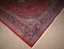 handmade persian Kashan rug