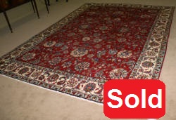 Handmade Persian tabriz rug