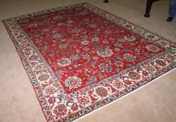 Handmade Persian tabriz rug