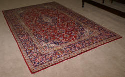 Handmade persian kashan rug