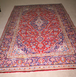 Handmade persian kashan rug