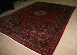 handmade persian mashad rug