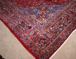 handmade persian mashad rug