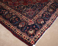 handmade persian mashad rug