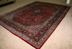 handmade persian kashan rug