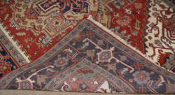 Persian Heriz rug 9 x 6