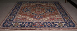 Persian Heriz square rug 9 x 9