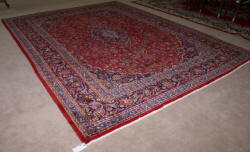 handmade persian kashan rug