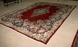 handmade persian kermin rug