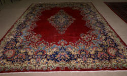 handmade persian kermin rug