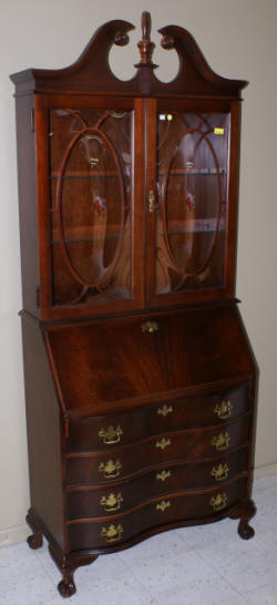 Jasper Cabinet company mahogany secretary desk