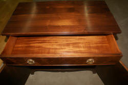 antique walnut two door server