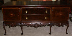 Berkey and Gay carved walnut sideboard