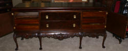 Berkey and Gay carved walnut sideboard