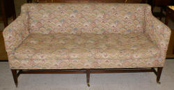 Victorian antique carved sofa